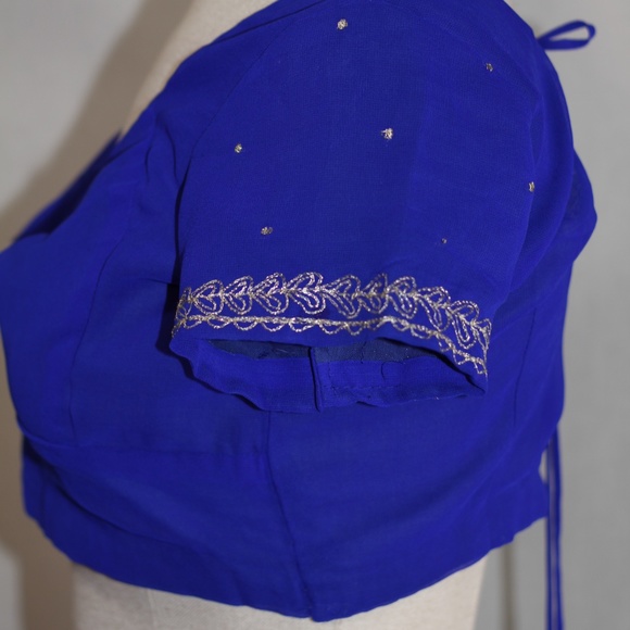 Blue Crop Top - Picture 9 of 12